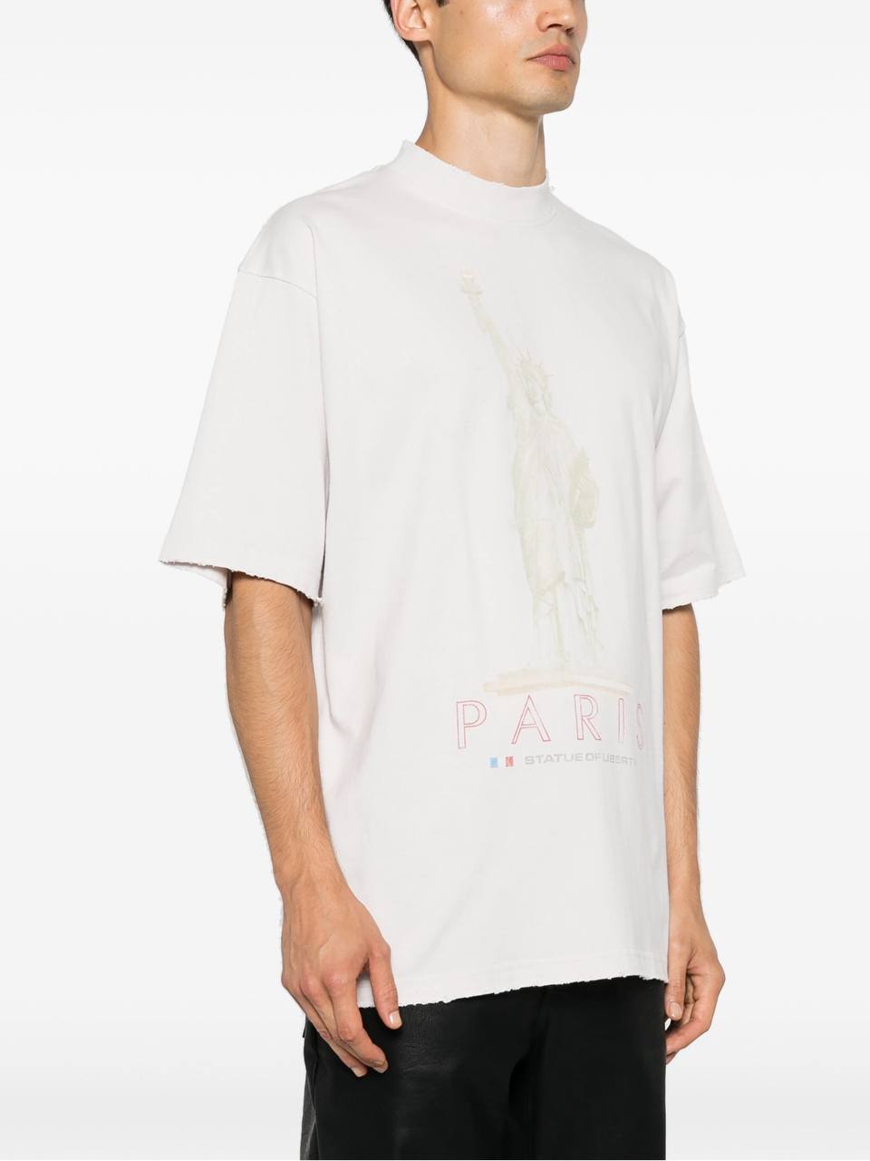 Balenciaga Paris Liberty cotton T-shirt