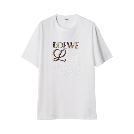 LOEWE Glitch Anagram T-Shirt White