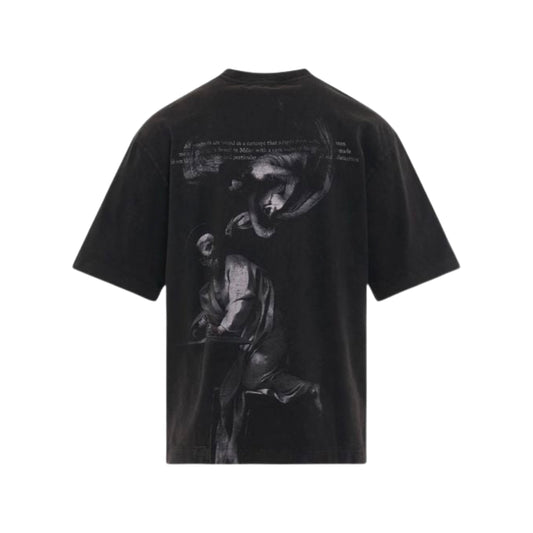 Off-White Bacchus Skate Fit Black T-shirt