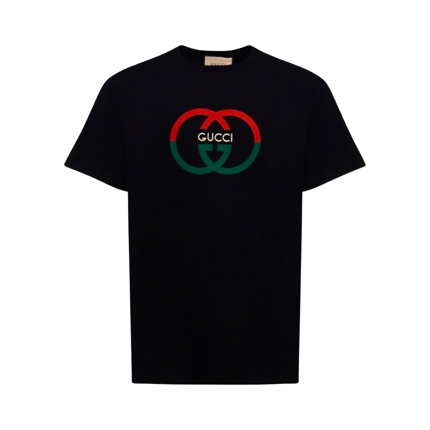 Gucci logo-print cotton T-shirt Black