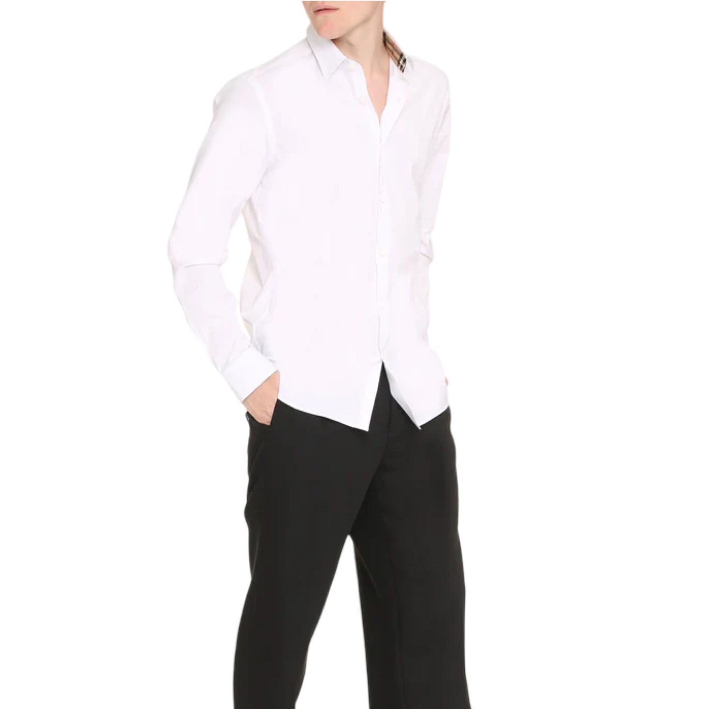 Burberry cotton shirt Classic White