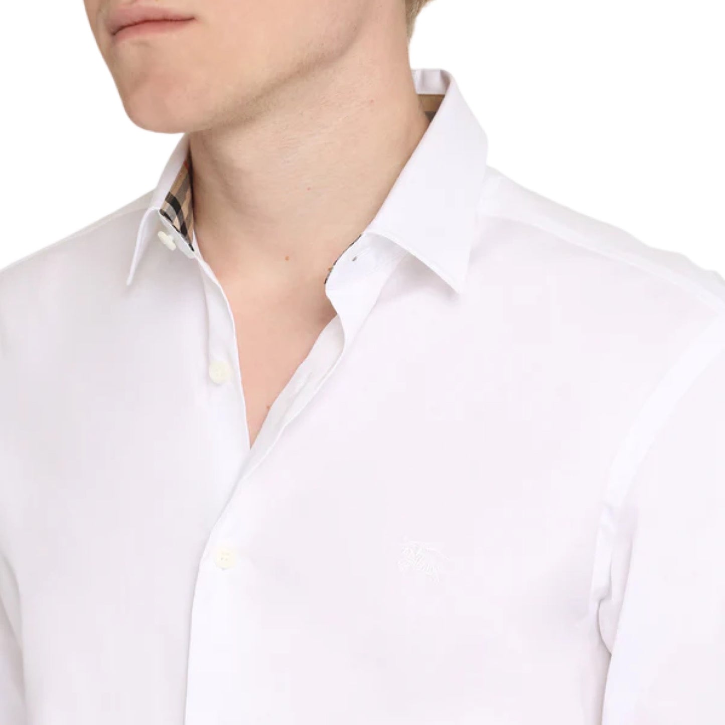 Burberry cotton shirt Classic White