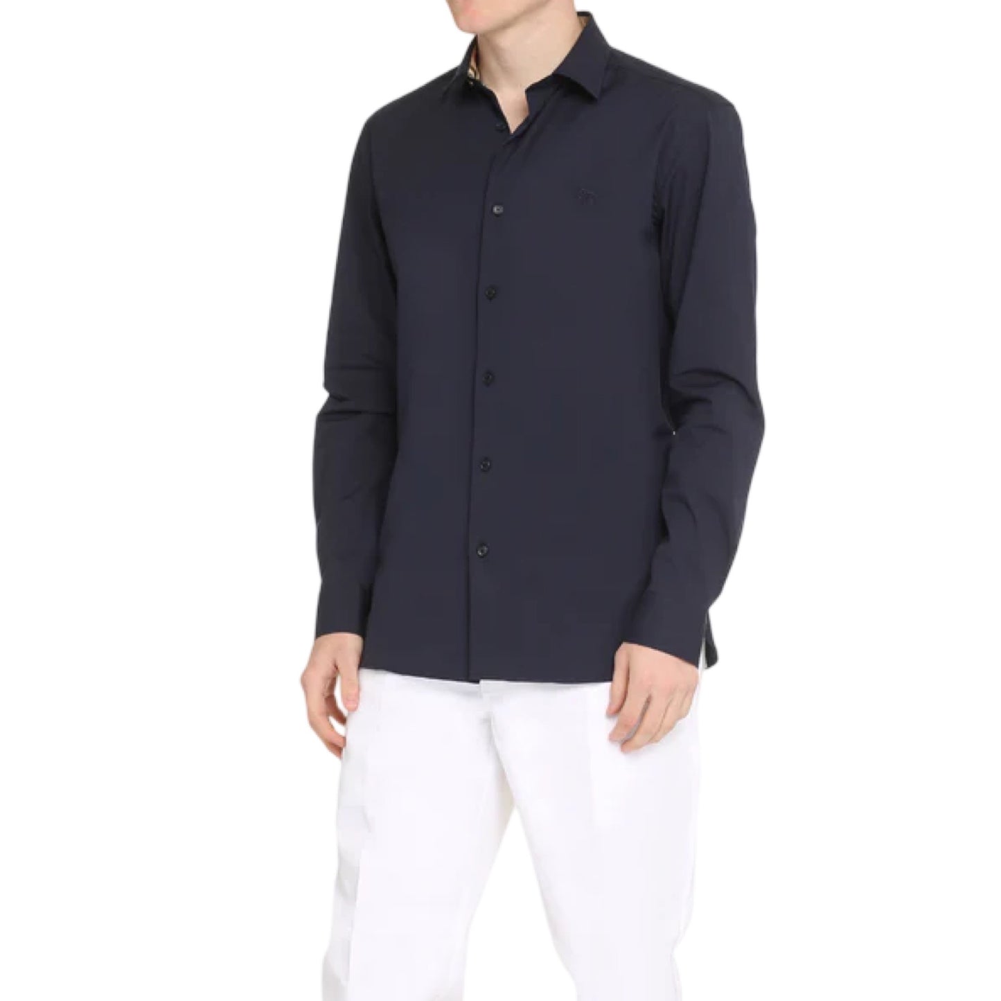 Burberry cotton shirt Classic Blue