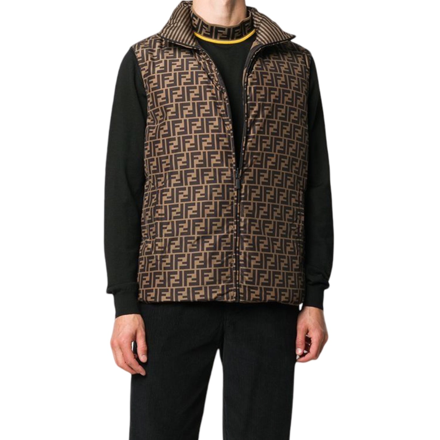 Fendi reversible padded gilet