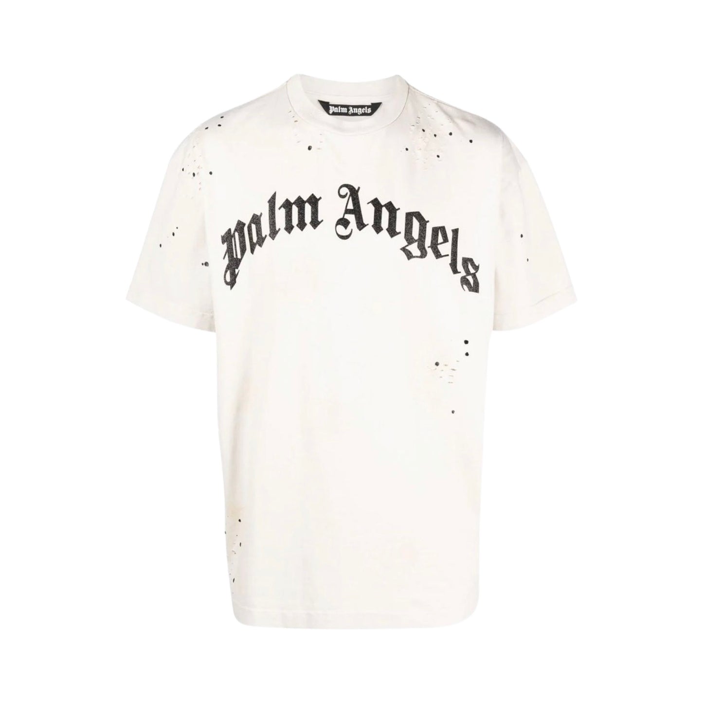 Palm Angels logo print T-shirt White