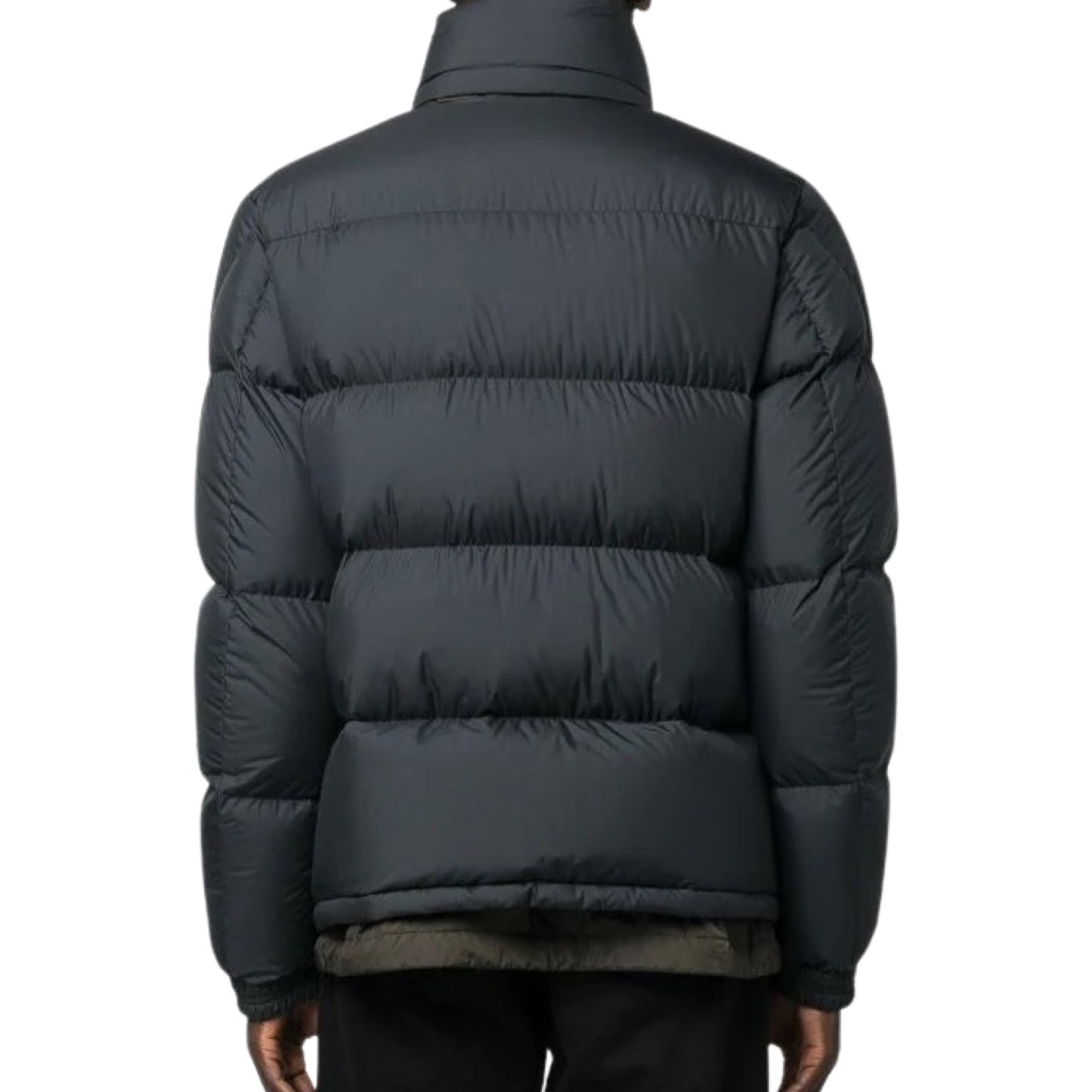 Moncler padded zip-fastening jacket Black