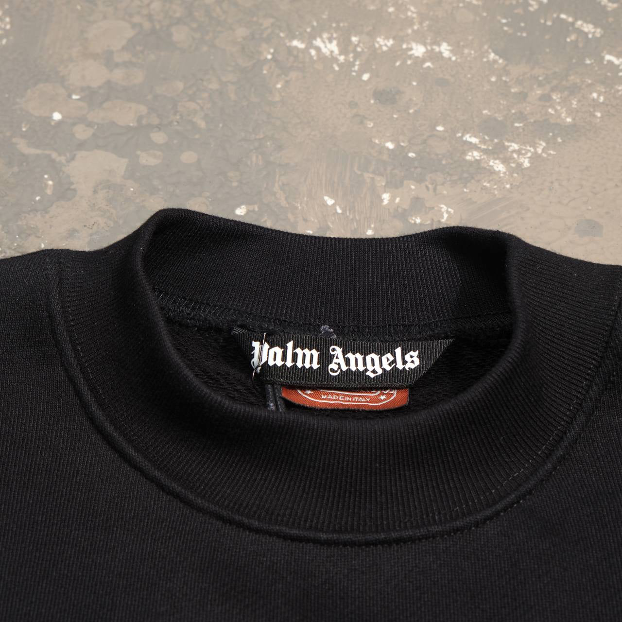 Palm Angels × Missoni Sport logo print Sweatshirt Black