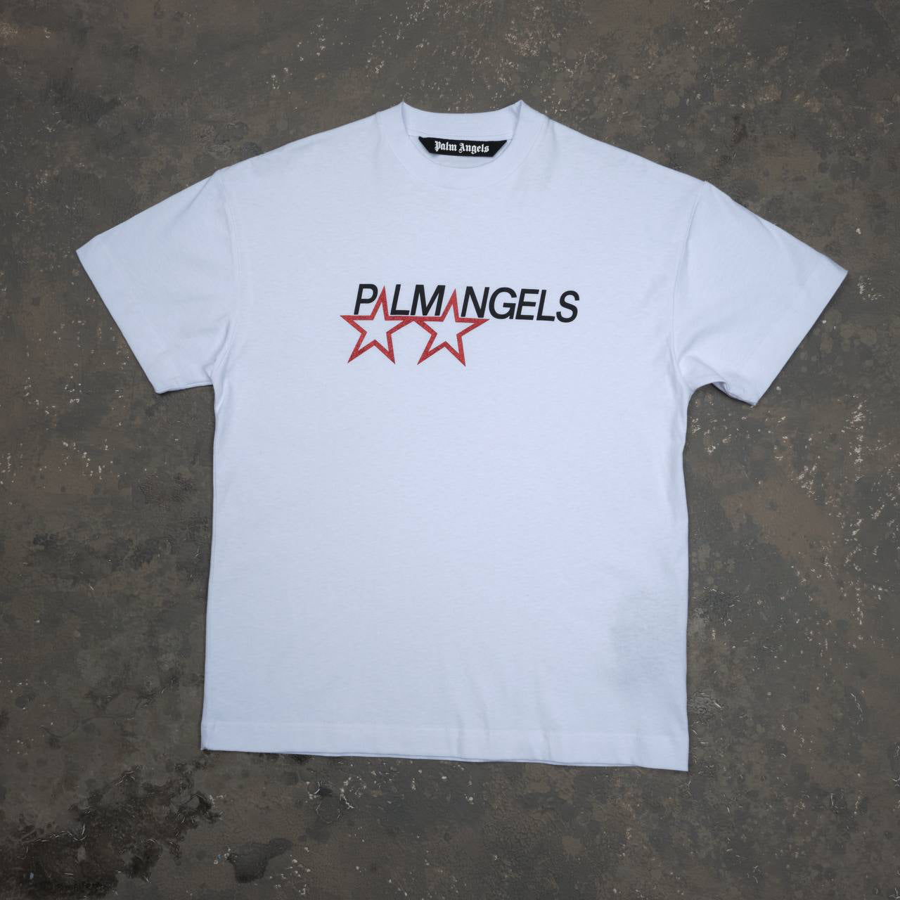 Palm Angels logo-print T-shirt White