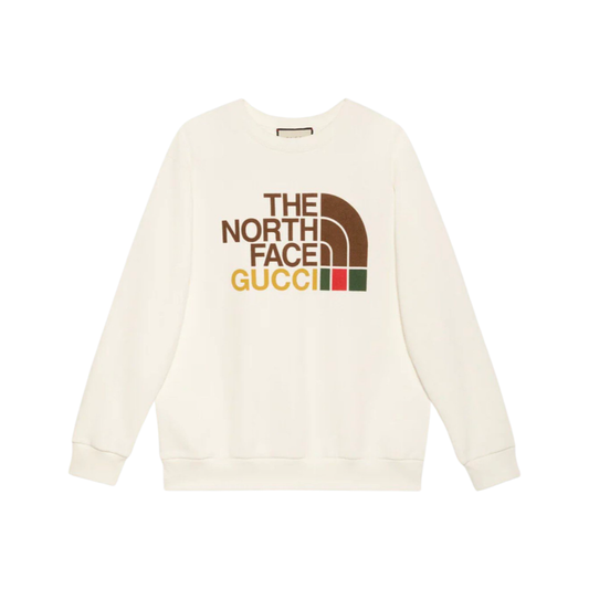 Gucci x The North Face cotton sweatshirt White