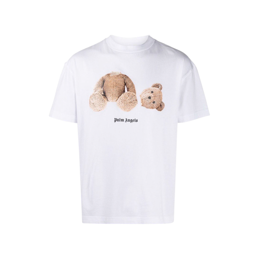 Palm Angels Teddy bear print T-shirt White