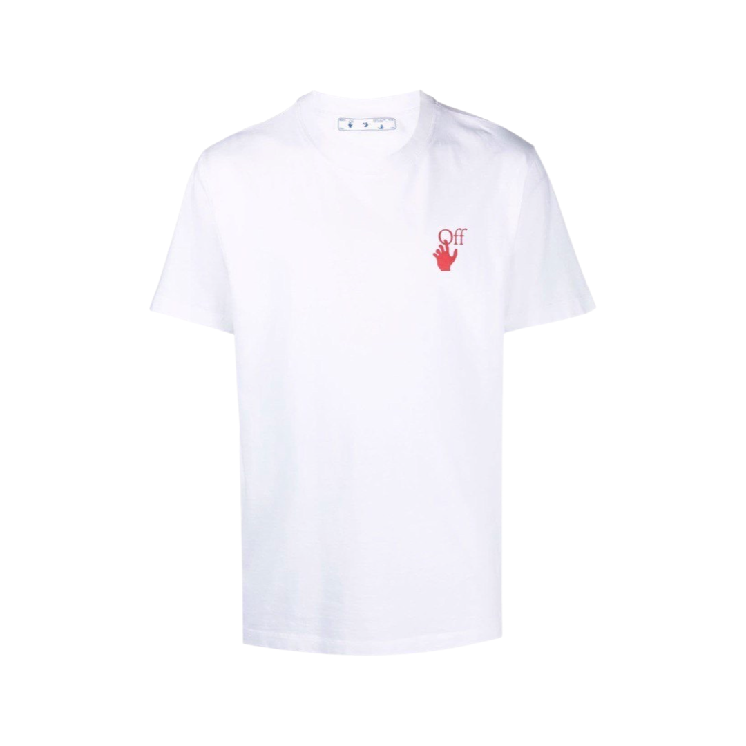 Off-White logo short-sleeve T-shirt White