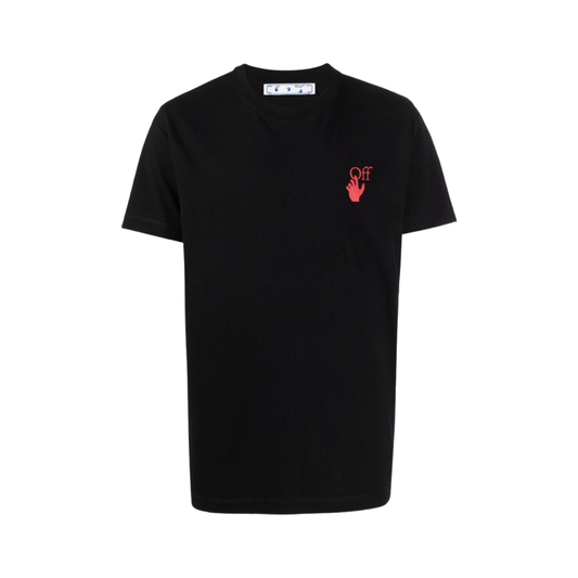 Off-White logo short-sleeve T-shirt Black