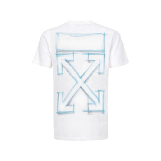 Off-White marker short sleeve skate print T-shirt White