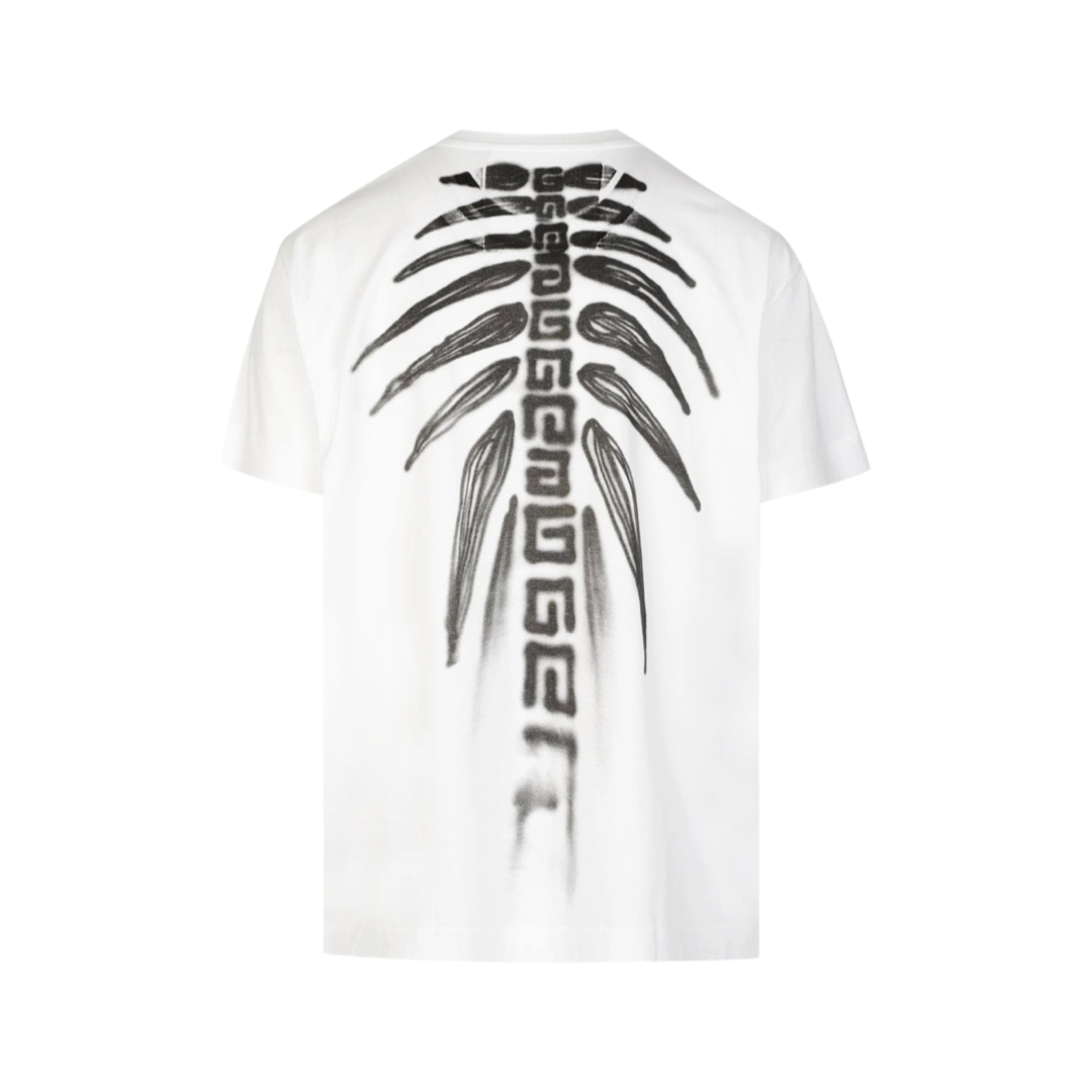 Givenchy Tag Effect Prints T-shirt White