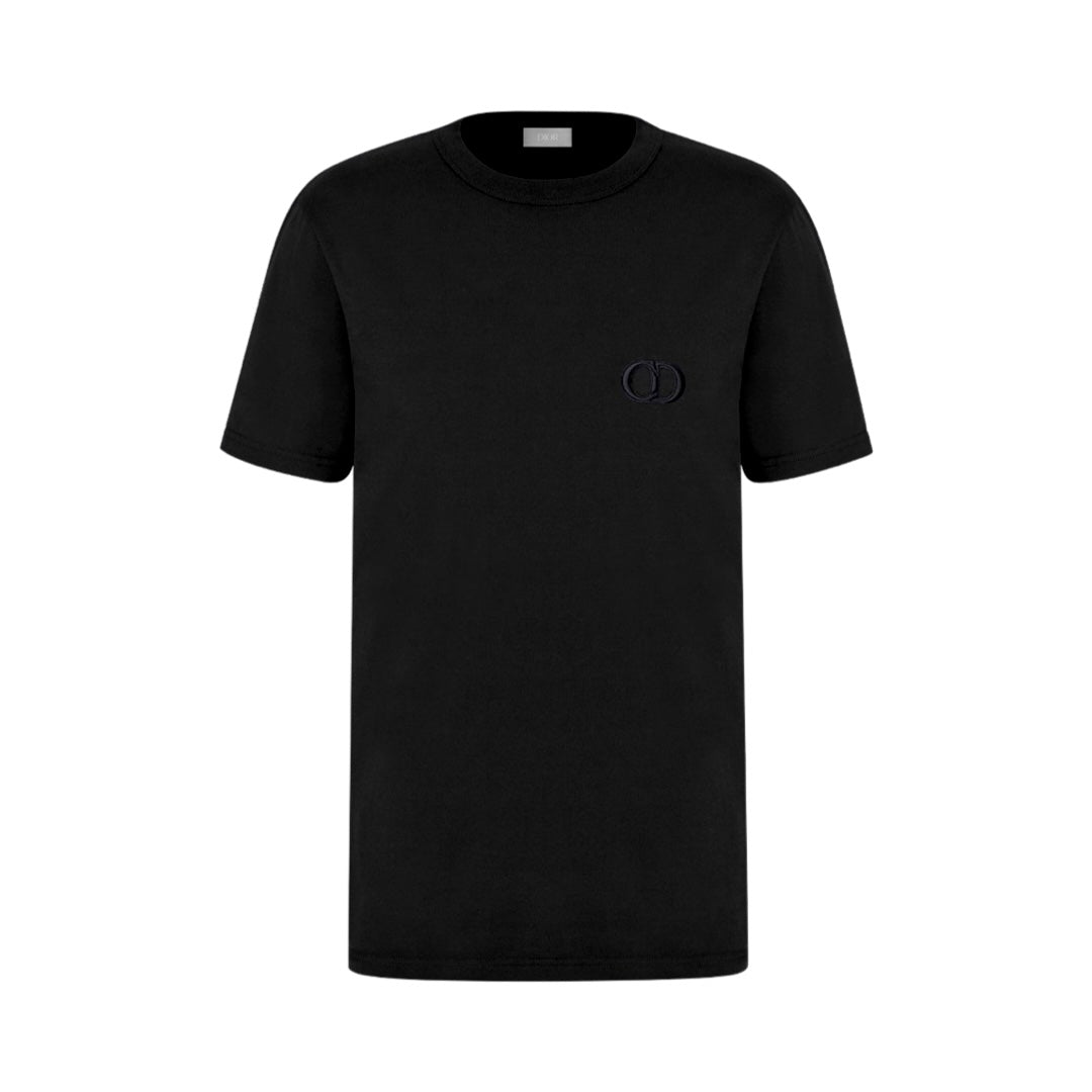 Dior CD Icon cotton T-shirt Black
