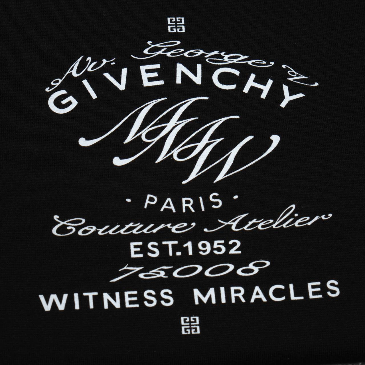 Givenchy logo-print crewneck T-shirt Black