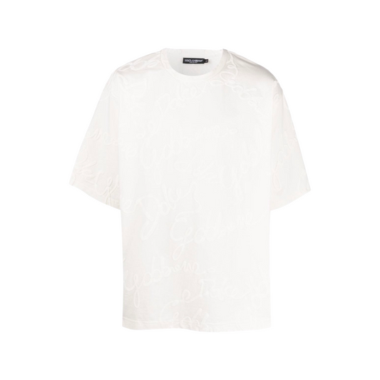 Dolce & Gabbana 3D-logo T-shirt