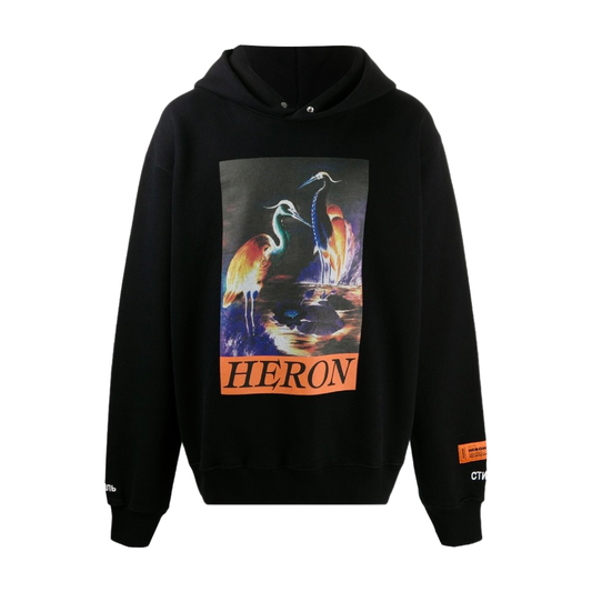 Heron Preston Apocalyptic graphic-print Hoodie Black