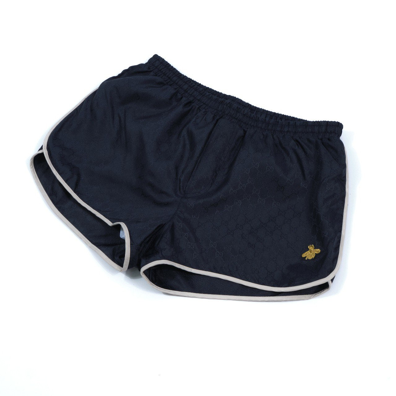 Gucci GG Monogram Swim Shorts Dark Blue