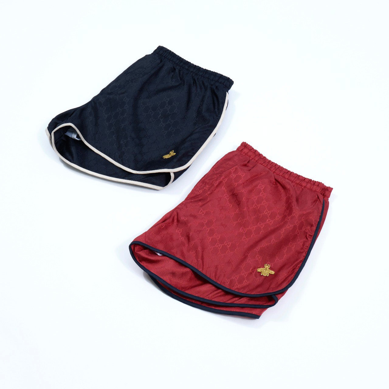 Gucci monogram hot sale swim shorts