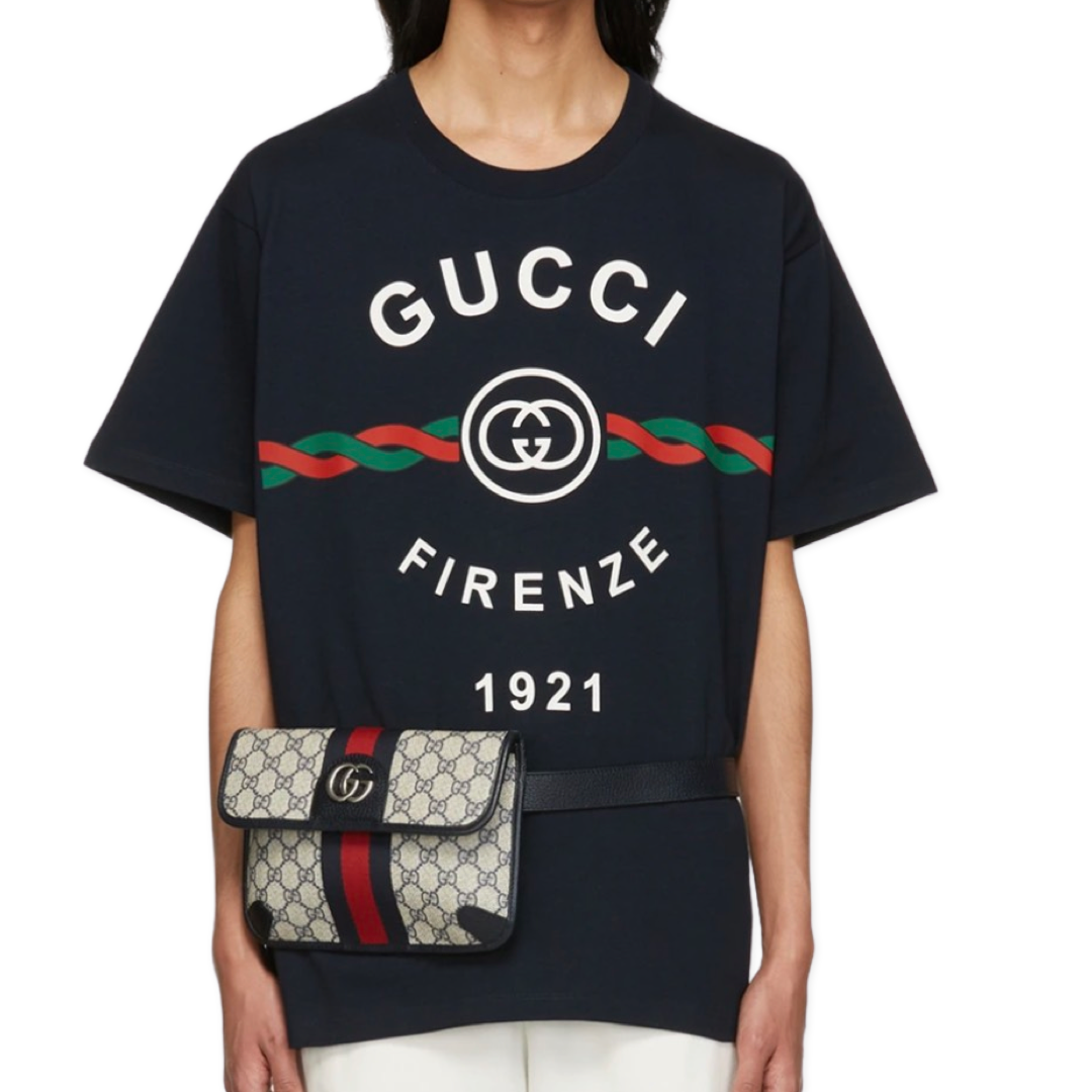 激安通販販売 グッチ GUCCI FIRENZE 1921” Tシャツ - aguapreta.pe.gov.br