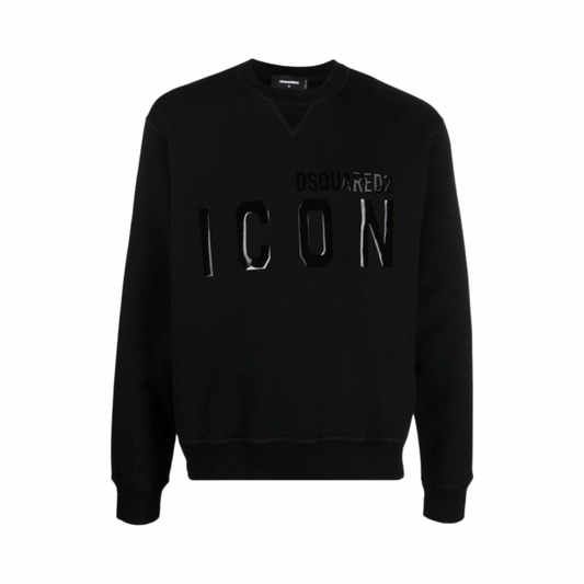 Dsquared2 Icon logo print Sweatshirt Black