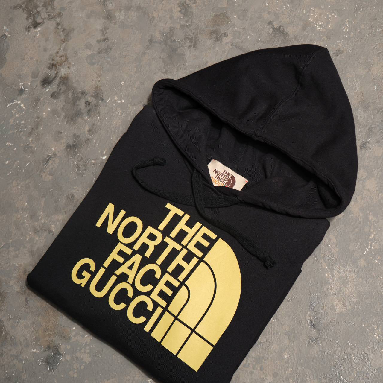 Black and gold outlet gucci hoodie